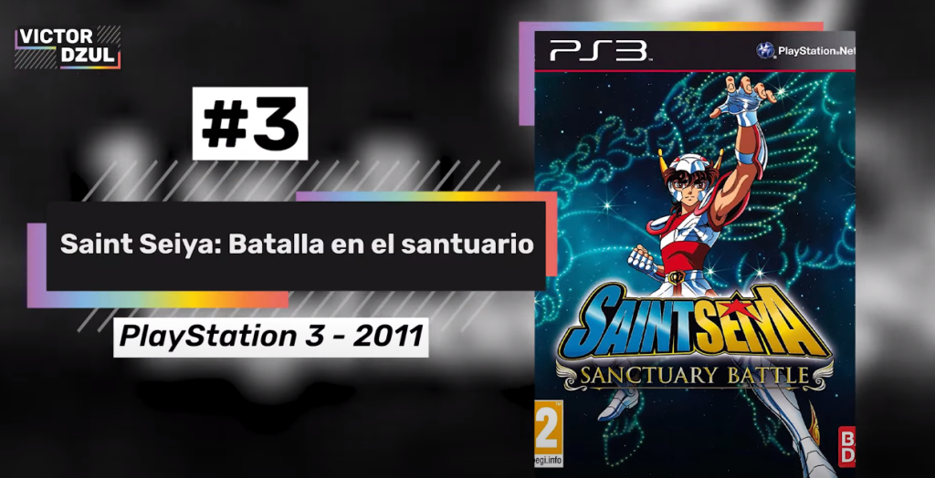 Los 5 mejores videojuegos de SAINT SEIYA 4 Saint Seiya: Batalla en el Santuario