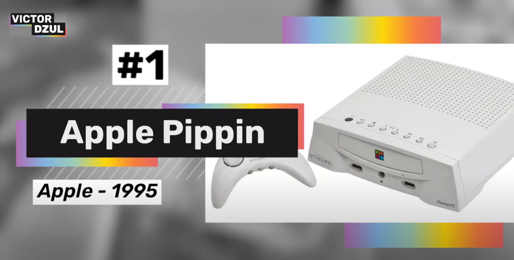 5 consolas de videojuegos más raras de la historia 2 Apple Pippin