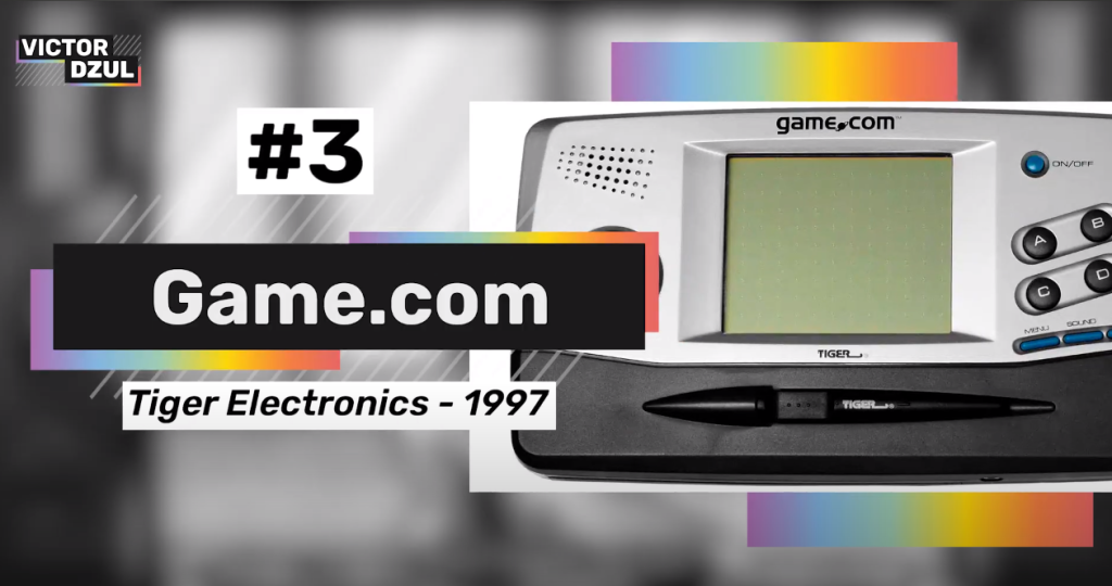 5 consolas de videojuegos más raras de la historia 4 Game.com