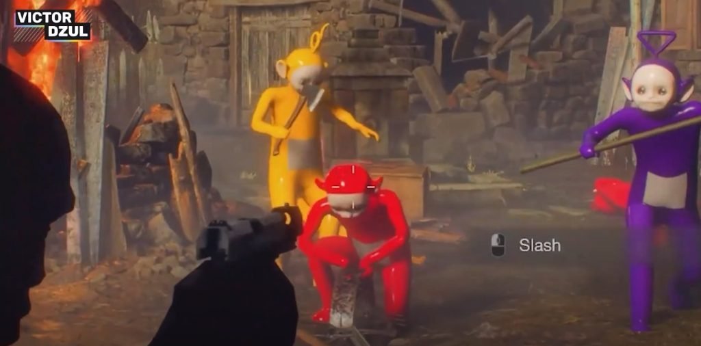 4 mods divertidos de Resident Evil 4: Remake 5 Los Teletubbies en Resident Evil 4: Remake