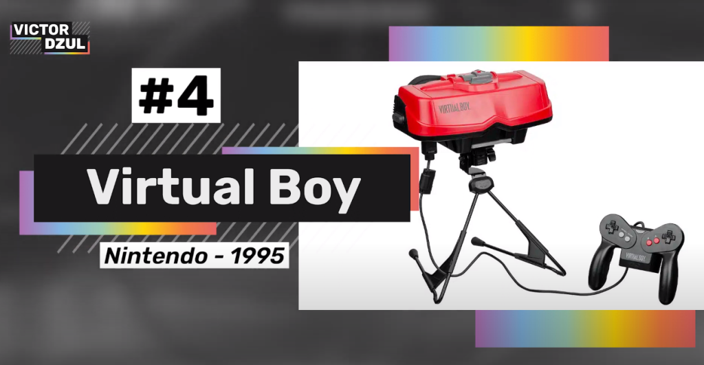 5 consolas de videojuegos más raras de la historia 5 Virtual Boy