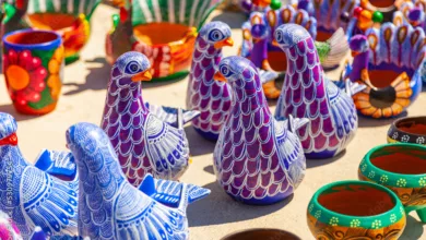 Artesanías de barro en México