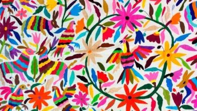 Bordado de la región de Tenango 1 Bordado de la región de Tenango