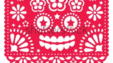 Diseño de papel picado 4 Diseño de papel picado