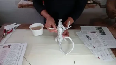 Elaboración de alebrijes 11 Elaboración de alebrijes