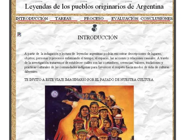 Leyendas de los Pueblos Indígenas 1 Leyendas de los Pueblos Indígenas