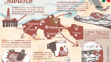 Rutas del cacao en México