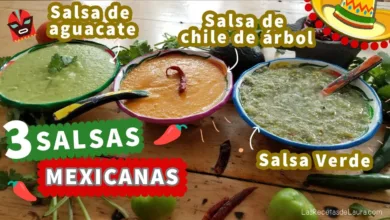 Salsas Mexicanas para Botanas y Snacks